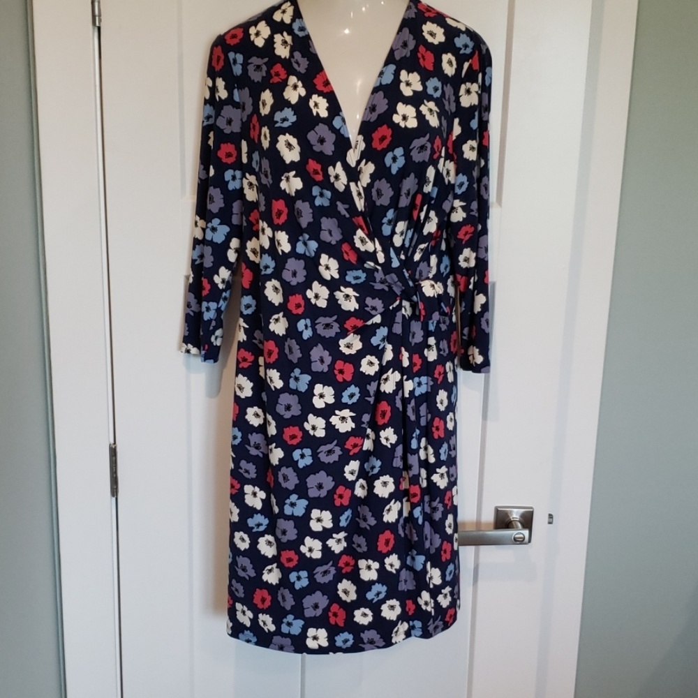 Anne Klein Wrap Style Dress